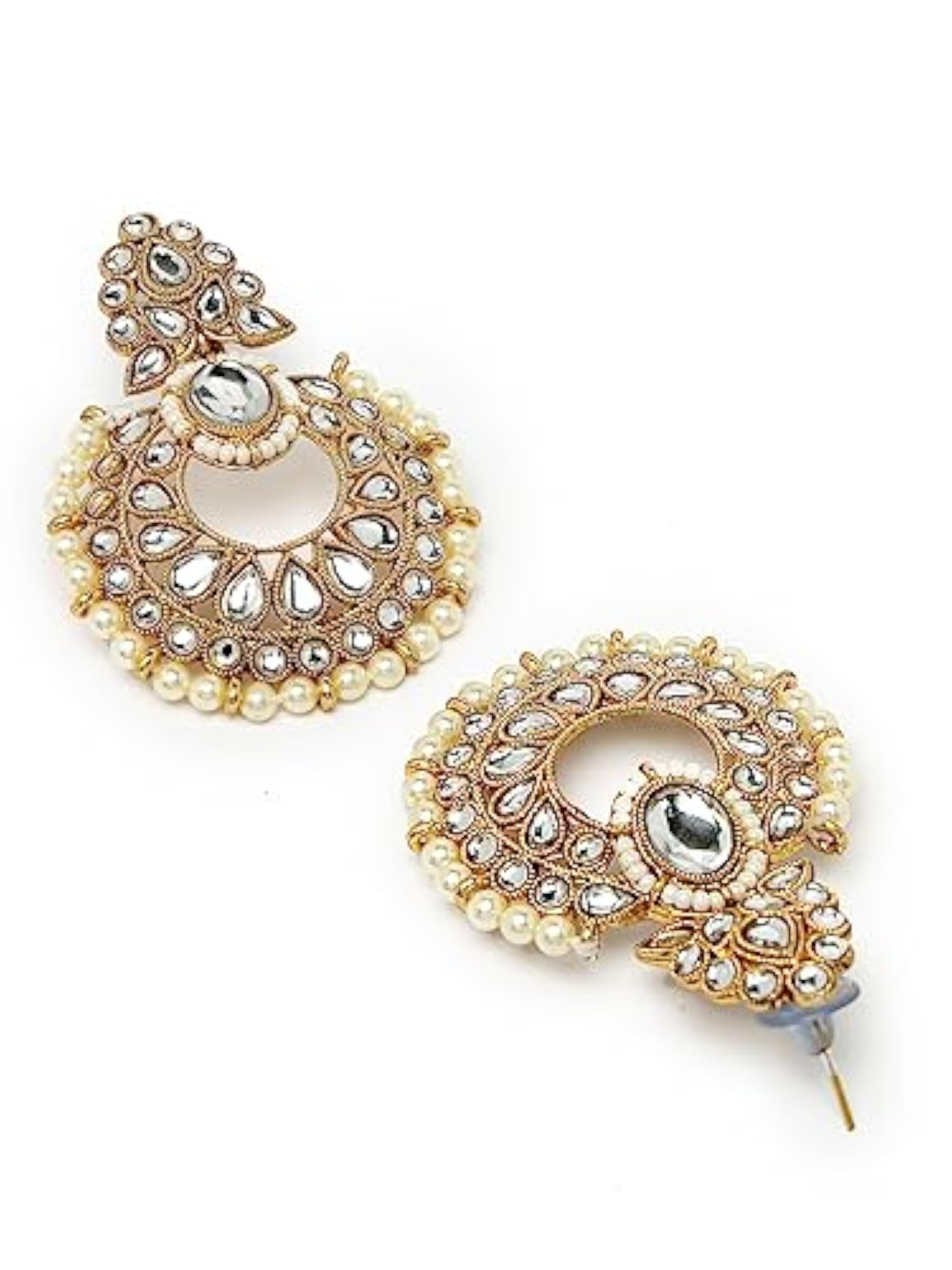 Indian Traditional Stone & Beads Choker Set with Earrings
